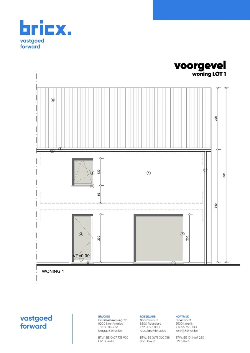 Energiezuinige nieuwbouwwoningen nabij het centrum - 6% BTW mogelijk - Kuurne