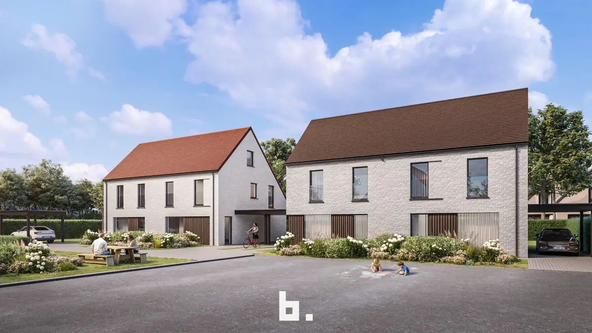 Residentiële nieuwbouwverkaveling in hartje Varsenare - Varsenare