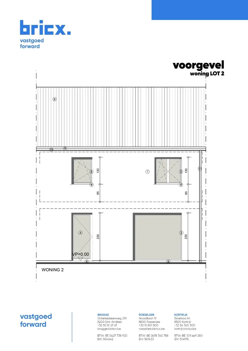 Energiezuinige nieuwbouwwoningen nabij het centrum - 6% BTW mogelijk - Kuurne