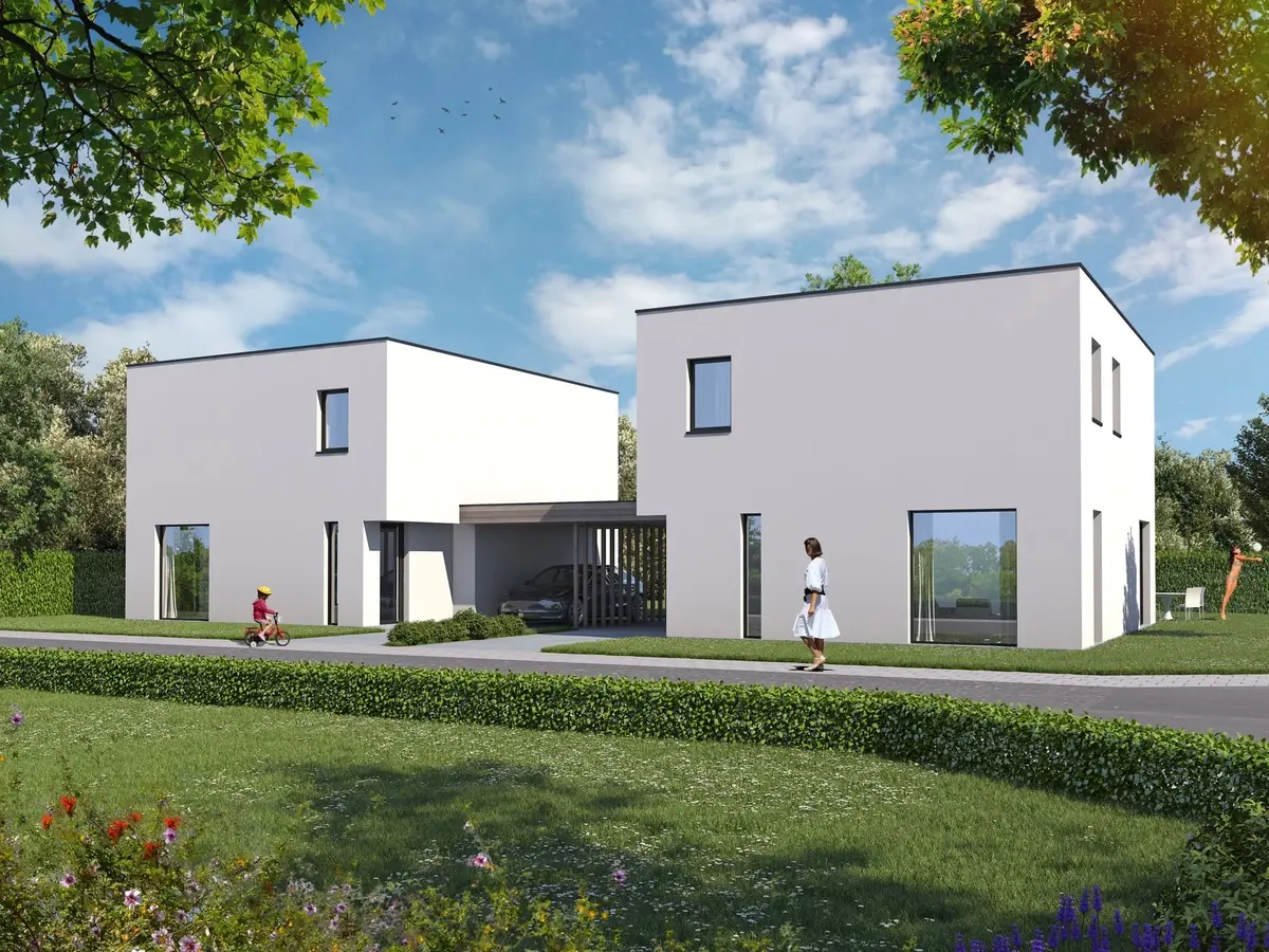 Hedendaags nieuwbouwproject in rustige verkaveling te Gits - Hooglede