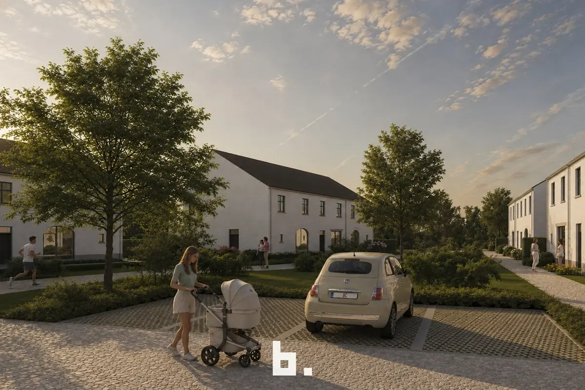 Kleinschalige groene verkaveling met 13 eigentijdse woningen - Koolkerke