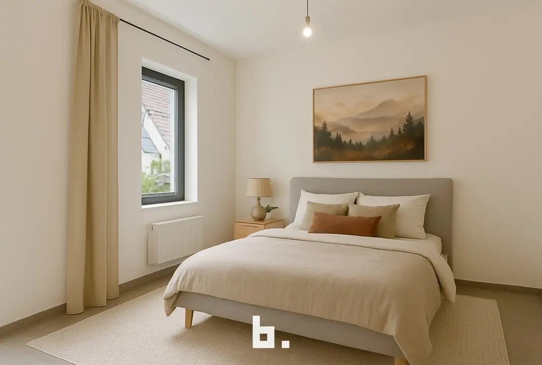 Ruim en energiezuinig nieuwbouwappartement met terras en dubbele autostaanplaats! - Moorslede