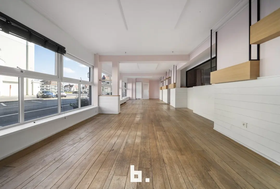 Commercieel handelspand van 115 m² op een absolute A-ligging vlak bij Casino Knokke - Knokke-Heist