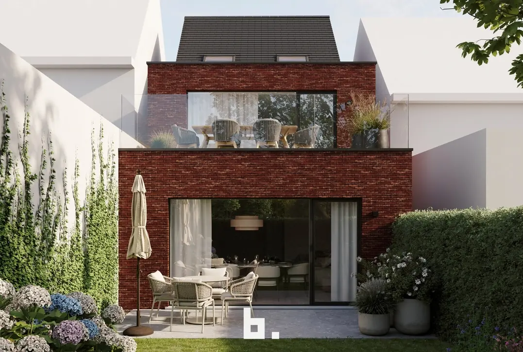 Moderne meergezinswoning met zeer ruime tuin in Oostende - Oostende