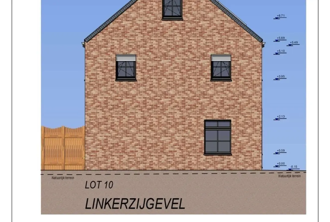 Ruime, energiezuinige nieuwbouw woning - Hooglede