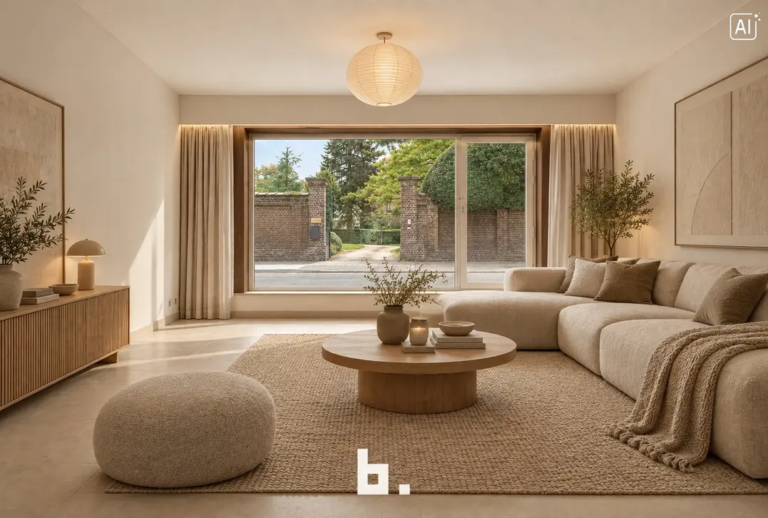 Gelijkvloers lichtrijk 2-slaapkamerappartement centraal gelegen te Roeselare - Roeselare