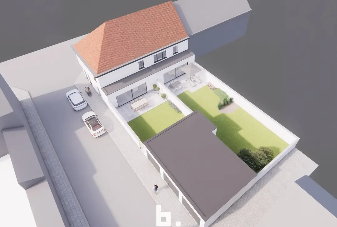 Ruime gerenoveerde hoekwoning - Eernegem