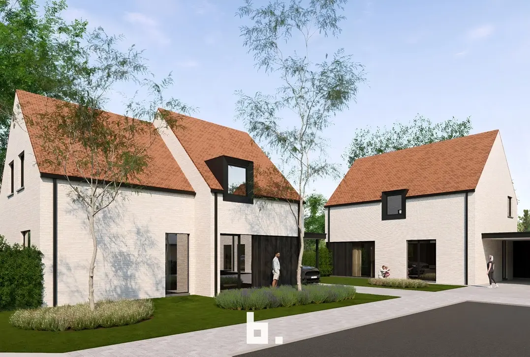 Nieuwbouw villa op zuid-west georiënteerd perceel - Jabbeke