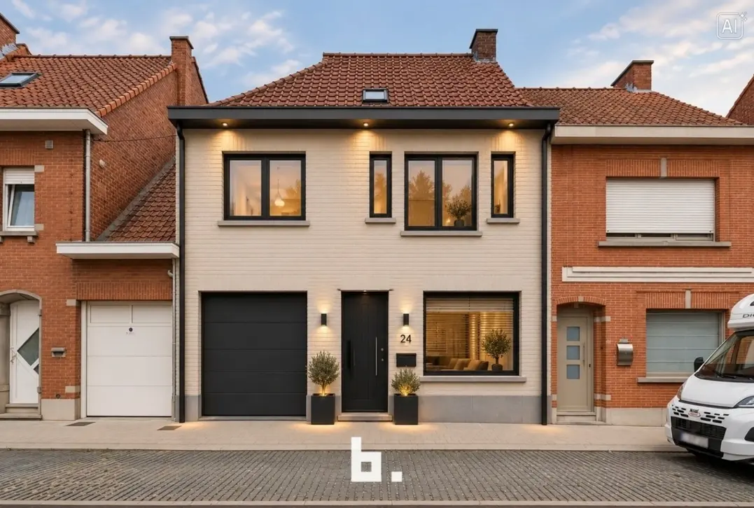 Woning met ruime loods op centrale locatie - Roeselare