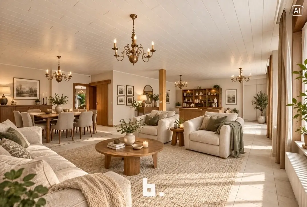 Unieke eigendom met 5 slaapkamers, 3 garages en tal van mogelijkheden op 1.507 m² - Kortemark