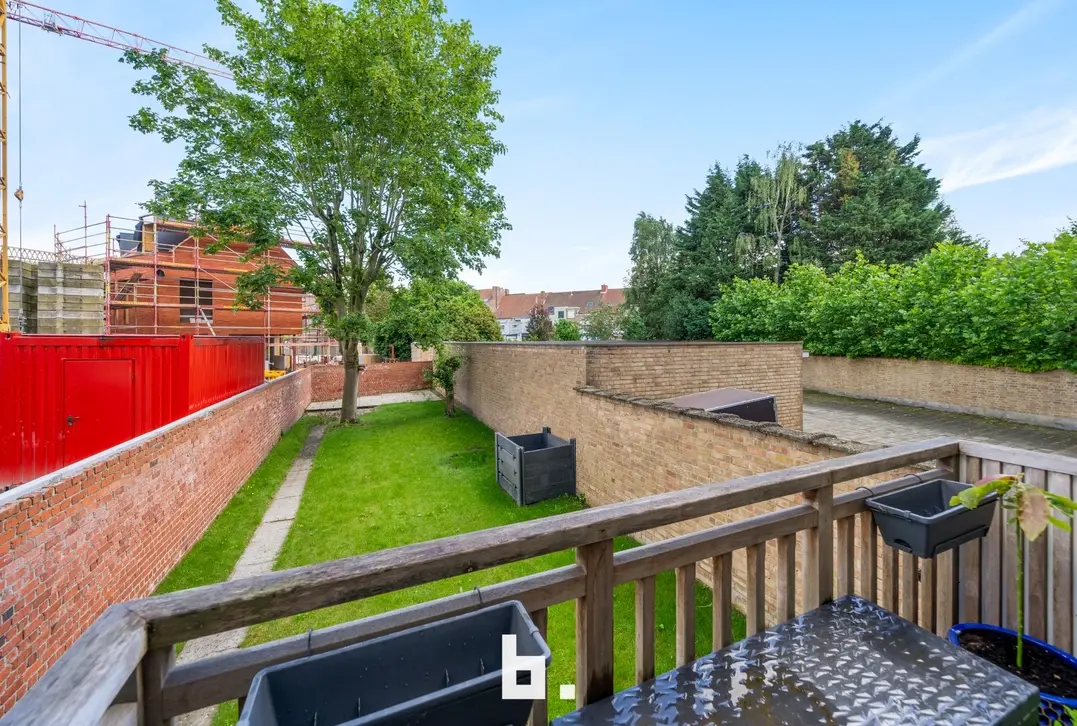 Gerenoveerd lichtrijk 1-slaapkamer appartement met terras - Brugge