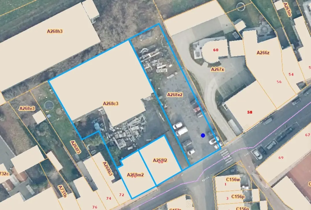 Grond in centrum Wielsbeke van 2.941 m² - Wielsbeke
