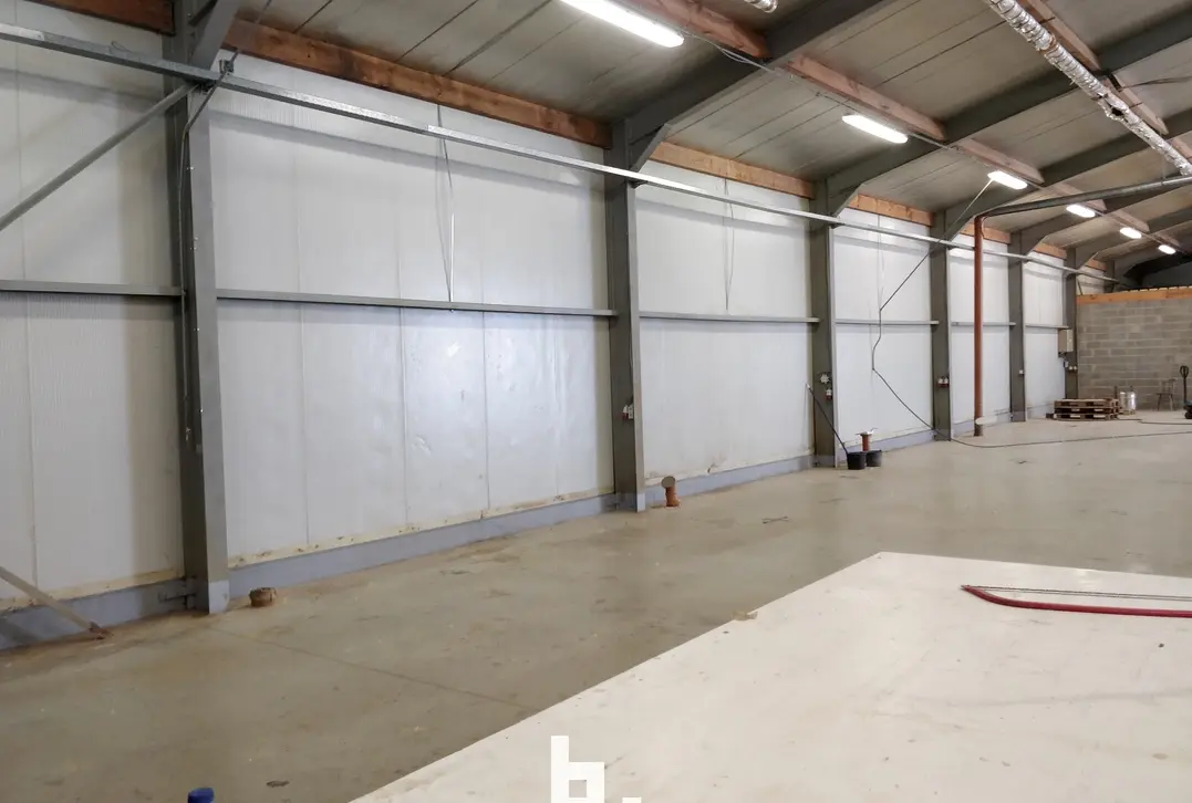 Industriehal met kantoor te Wellen - Wellen
