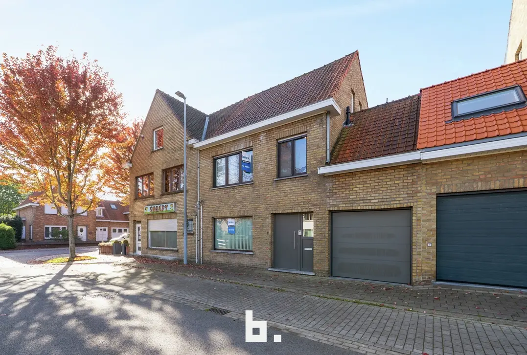 Woning met 3 slaapkamers, tuin en garage op zeer gegeerde ligging. - Sint-Andries
