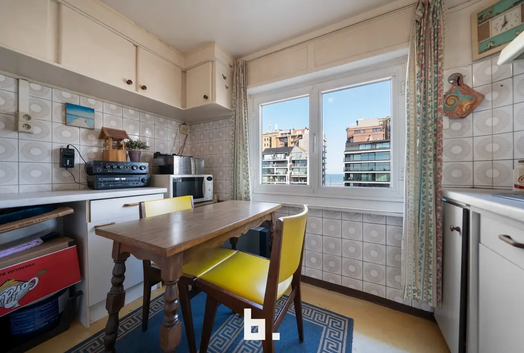 leuke stek met domicilie mogelijkheden met zeezicht uit de keuken - Blankenberge