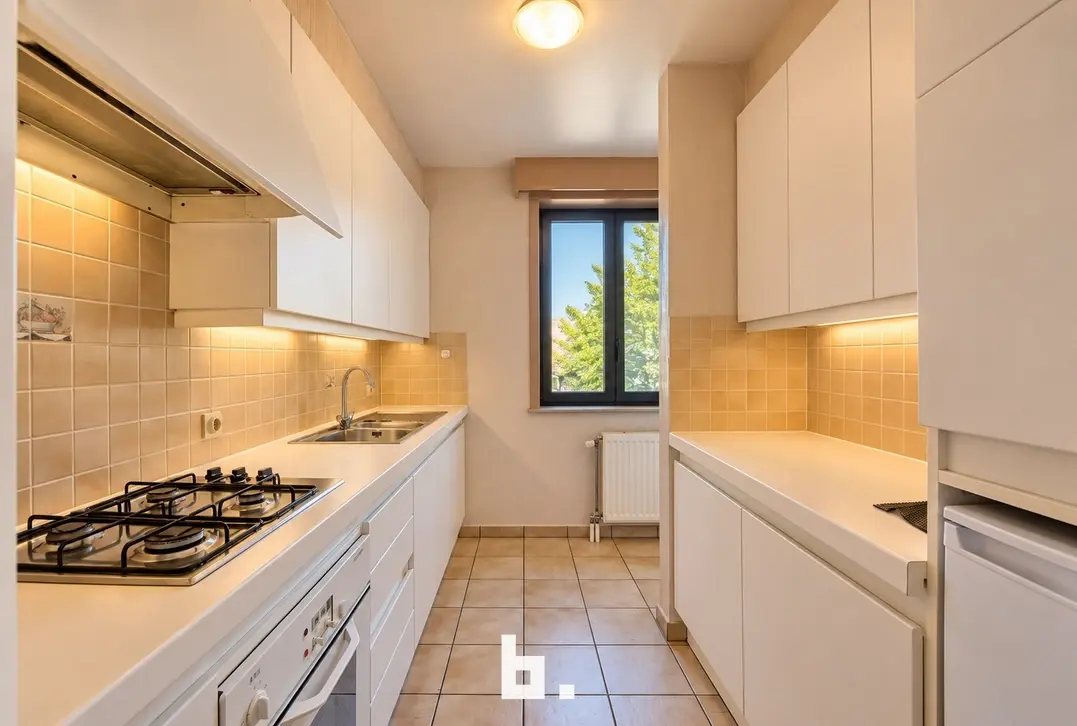 Ruim appartement met 2 slaapkamers en garagebox - Sint-Andries