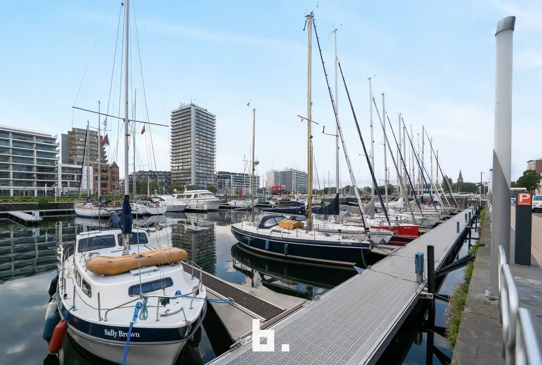Prachtig gelegen appartement met frontaal zicht op de jachthaven - Oostende