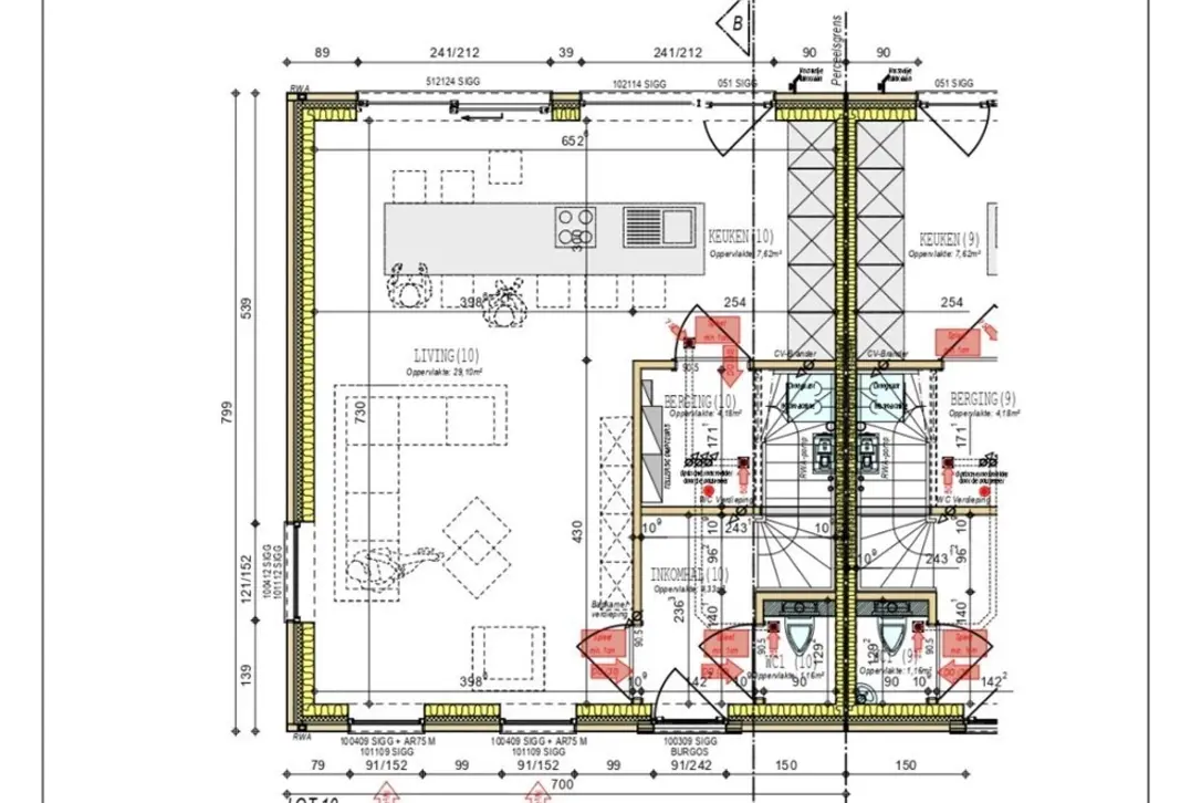 Ruime, energiezuinige nieuwbouw woning - Hooglede