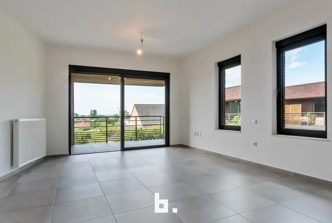 Ruim en energiezuinig nieuwbouwappartement met terras en dubbele autostaanplaats! - Moorslede