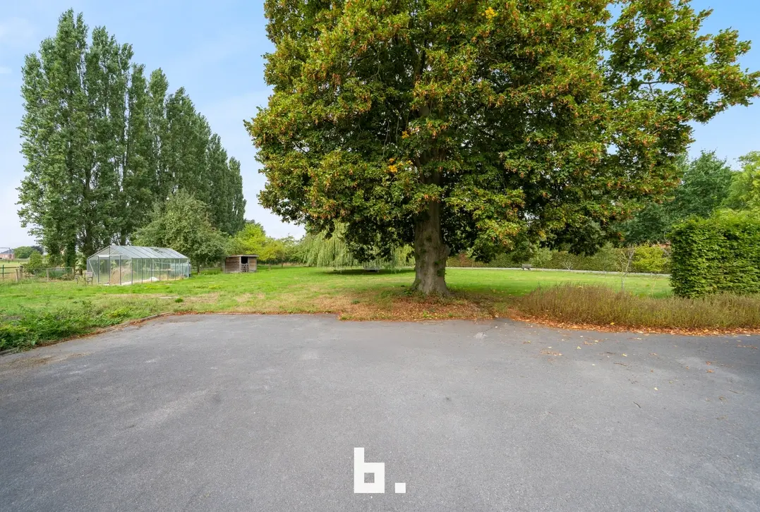 Landelijk gelegen woning op groot perceel met veel privacy - Zedelgem