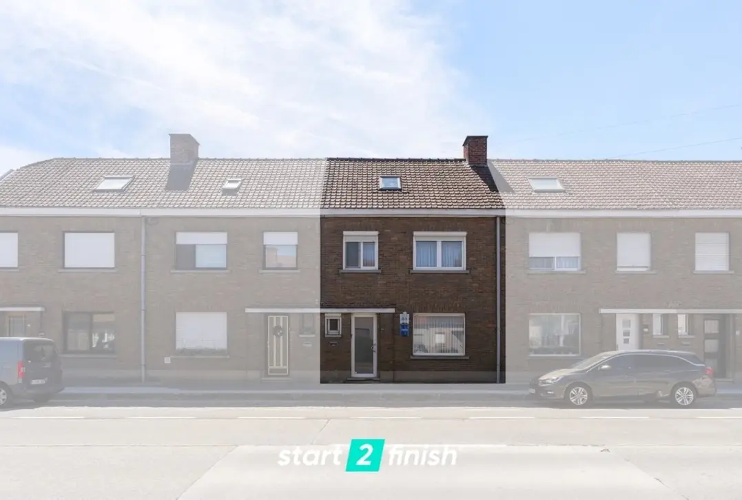 Gesloten bebouwing op een gunstige ligging met uitweg en garage!  - Roeselare