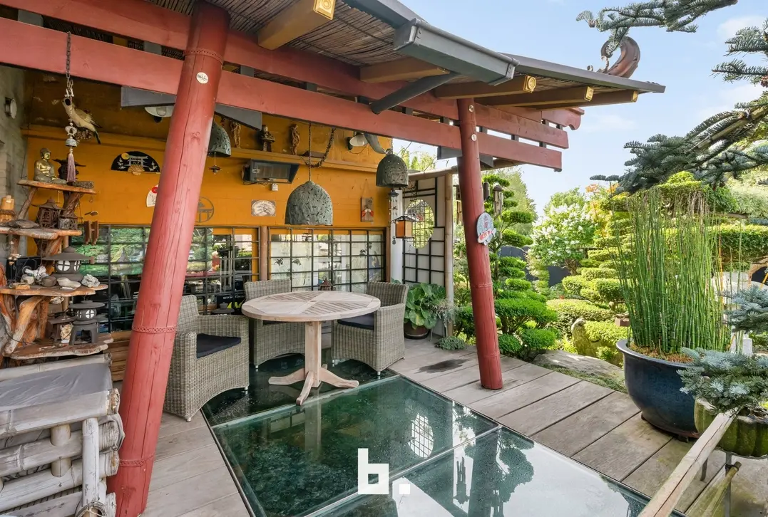 Brugsesteenweg 386, 8520 Kuurne villa te koop in kuurne, unieke tuin, japanse tuin kuurne