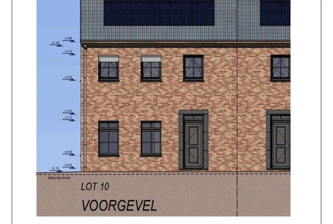 Ruime, energiezuinige nieuwbouw woning - Hooglede