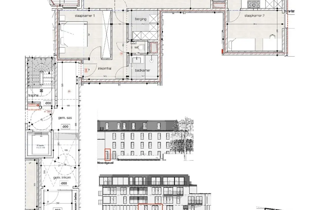 Stijlvol, energiezuinig nieuwbouwappartementen met ruime terrassen. - Zwevegem