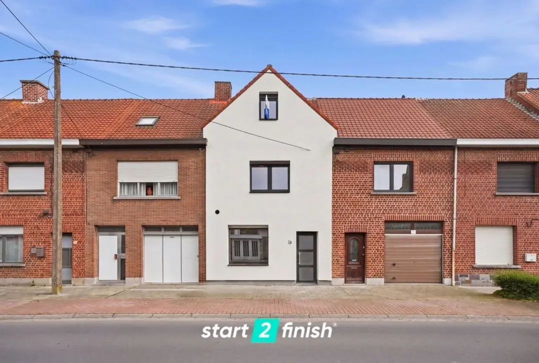Energiezuinige, instapklare, gerenoveerde woning met zonnige tuin - Roeselare
