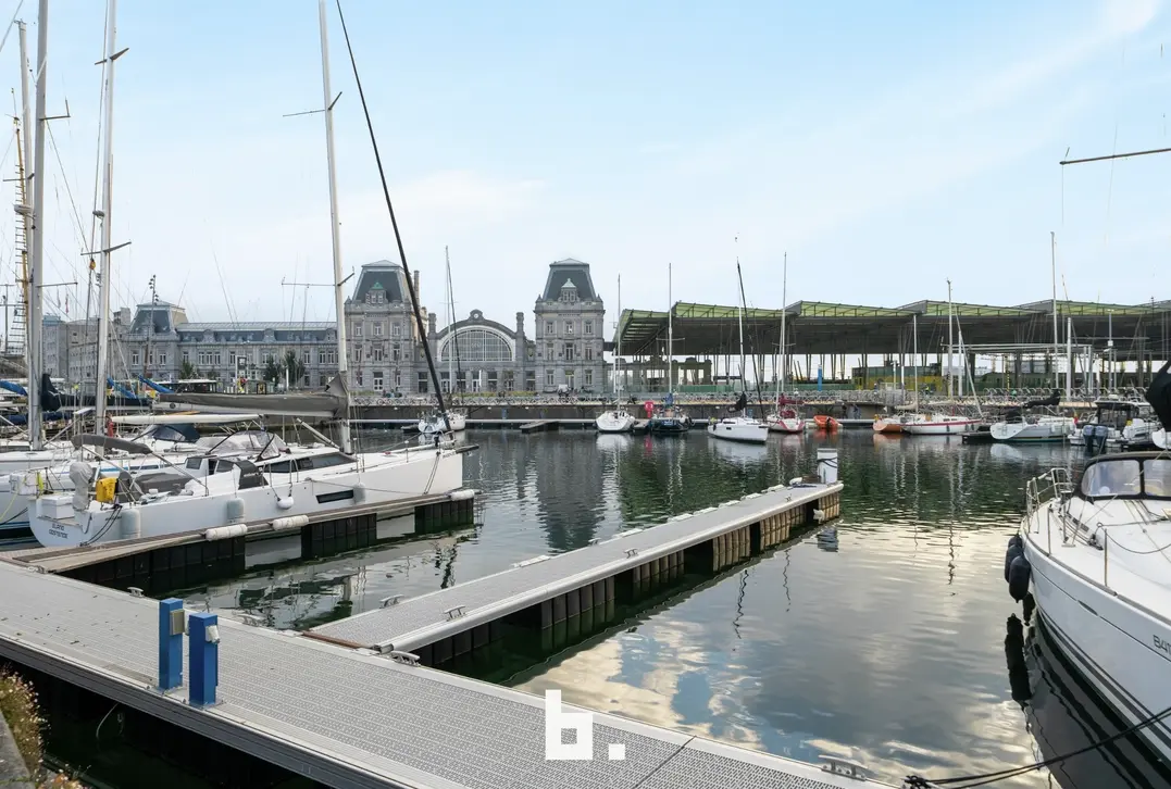 Prachtig gelegen appartement met frontaal zicht op de jachthaven - Oostende