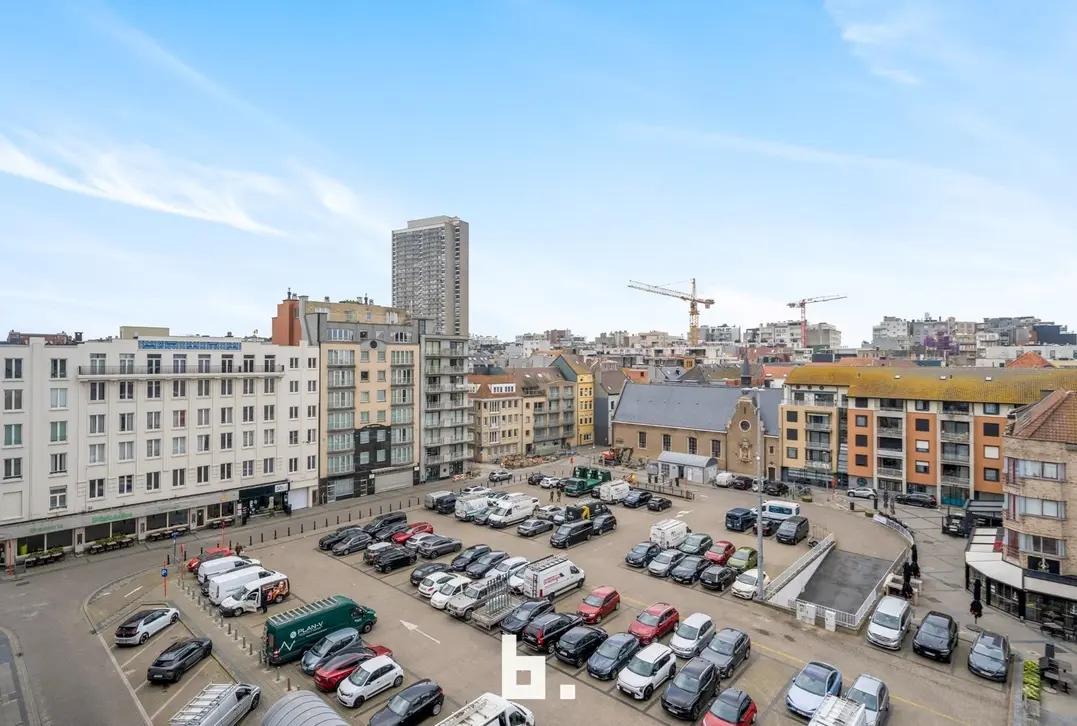 Lichtrijke 1-slaapkamer appartement penthouse en twee prachtige terrassen in hartje Oostende - Oostende