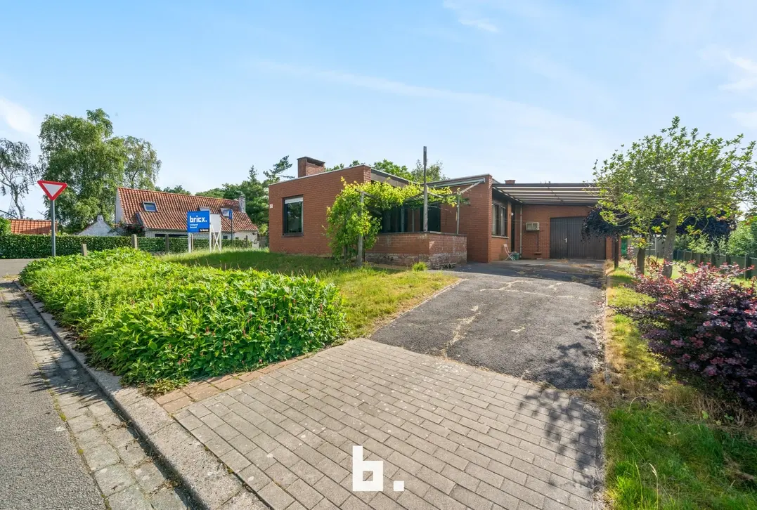 bungalow beernem op te frissen 3 slpk grote garage
