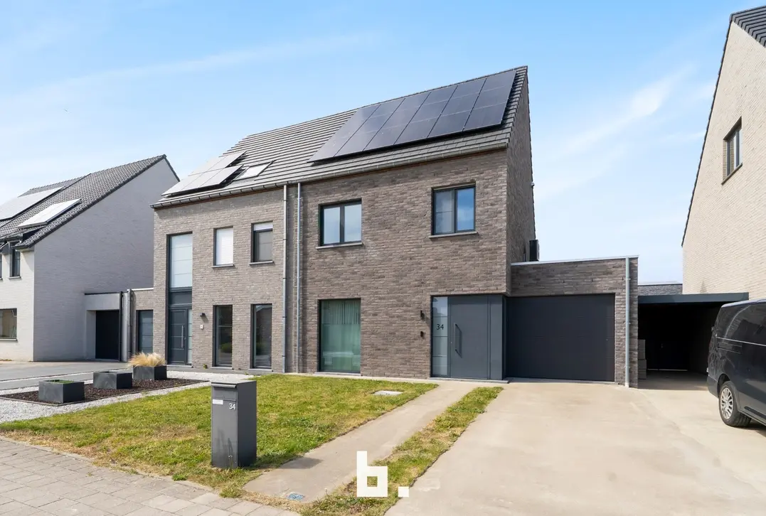 Modern en energiezuinig wonen in Zedelgem. - Zedelgem