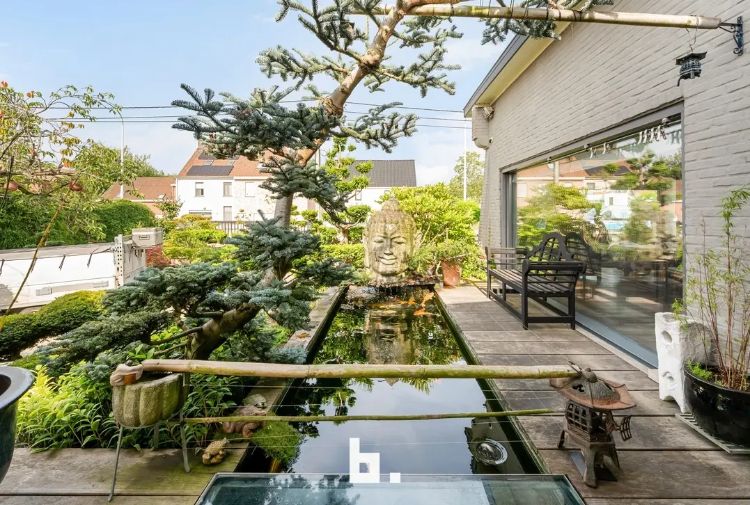 Brugsesteenweg 386, 8520 Kuurne villa te koop in kuurne, unieke tuin, japanse tuin kuurne