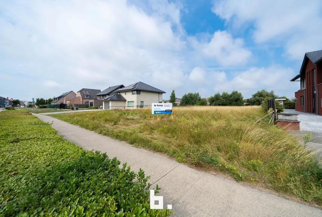 Bouwen op toplocatie met open zicht - Bredene