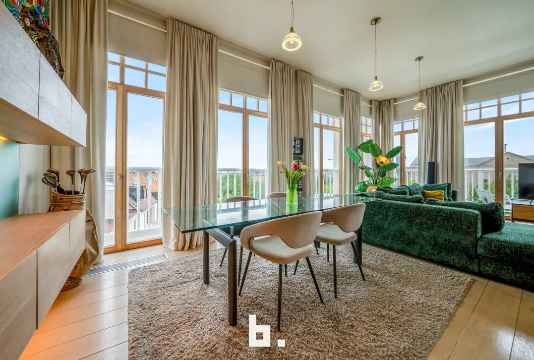 Exclusieve duplex te Knokke met grote garagebox  - Knokke-Heist