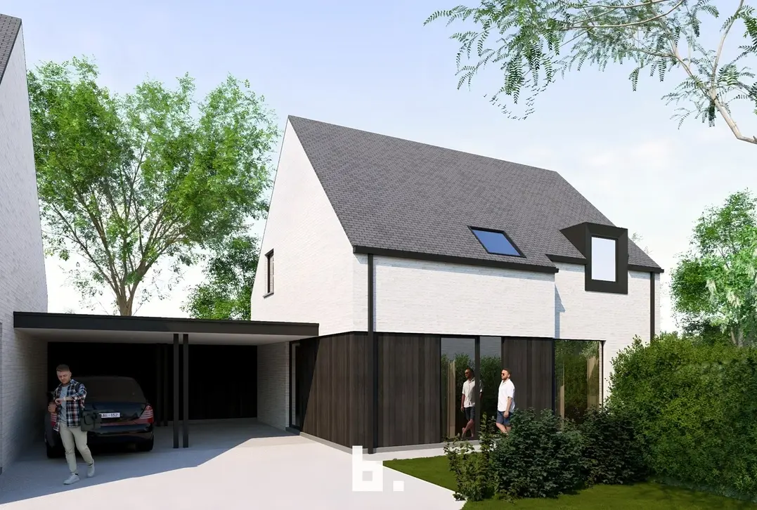 Nieuwbouw villa op zuid-west georiënteerd perceel - Jabbeke