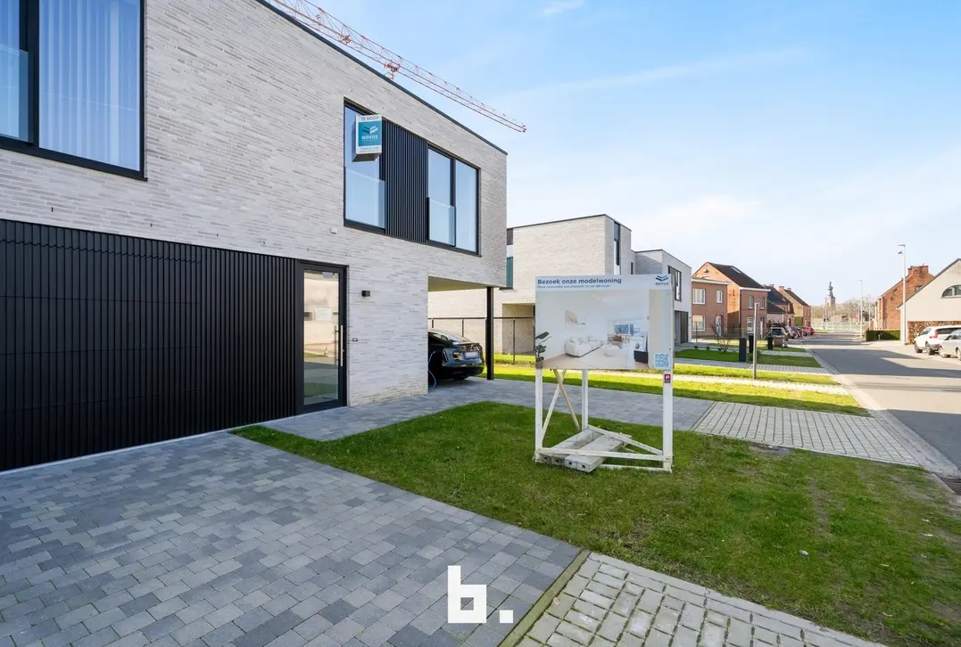 NIeuwbouwwoning in nieuwe verkaveling met top kwaliteit afwerking Deinze  - Deinze