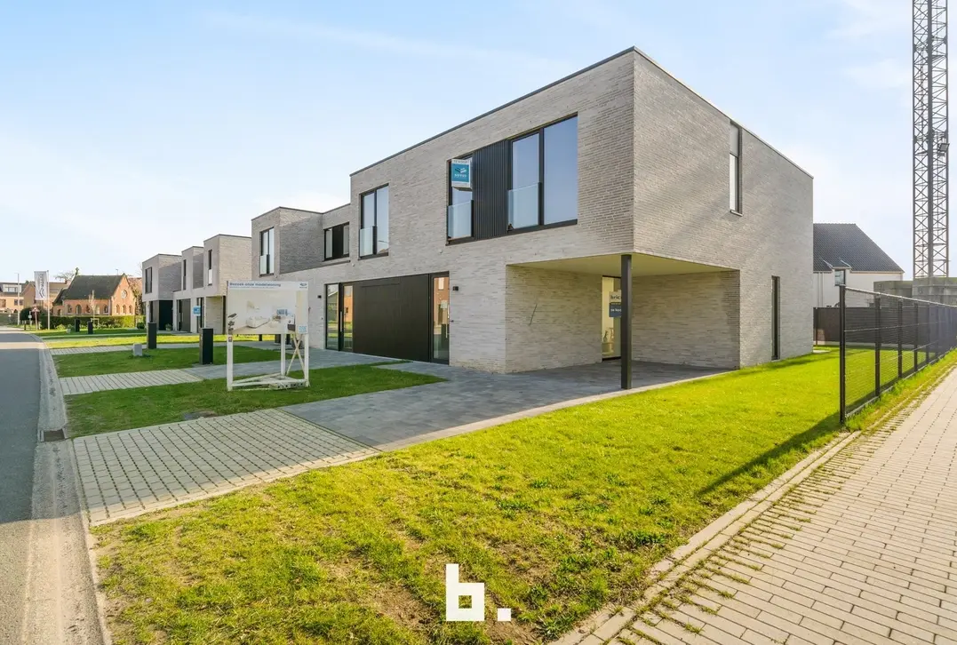 NIeuwbouwwoning in nieuwe verkaveling met top kwaliteit afwerking Deinze  - Deinze