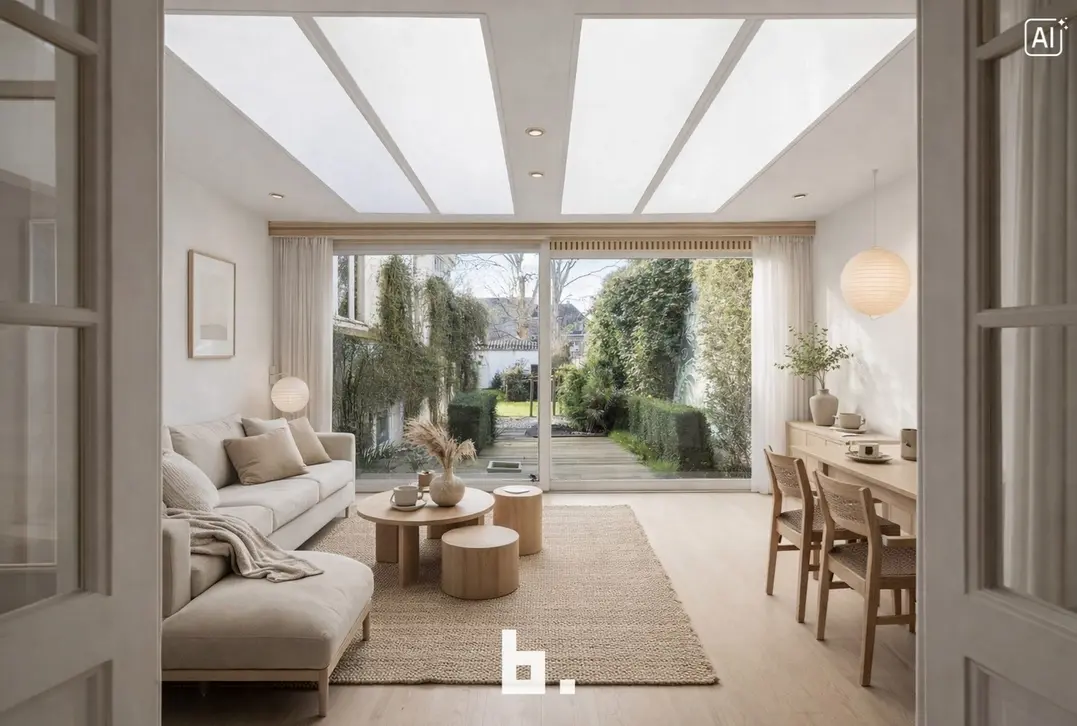 Handelshuis met woonst en tuin op toplocatie in centrum - Izegem