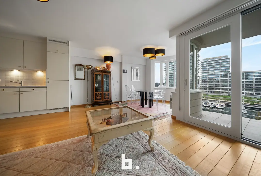 Prachtig gelegen appartement met frontaal zicht op de jachthaven - Oostende