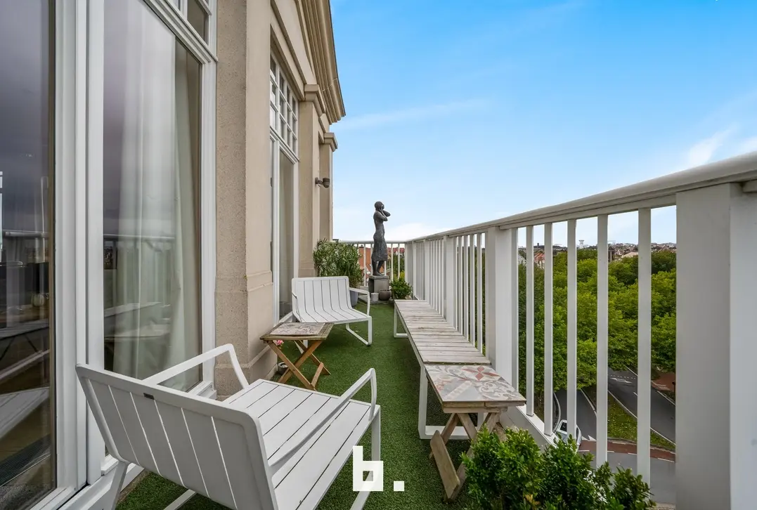 Exclusieve duplex te Knokke met grote garagebox  - Knokke-Heist