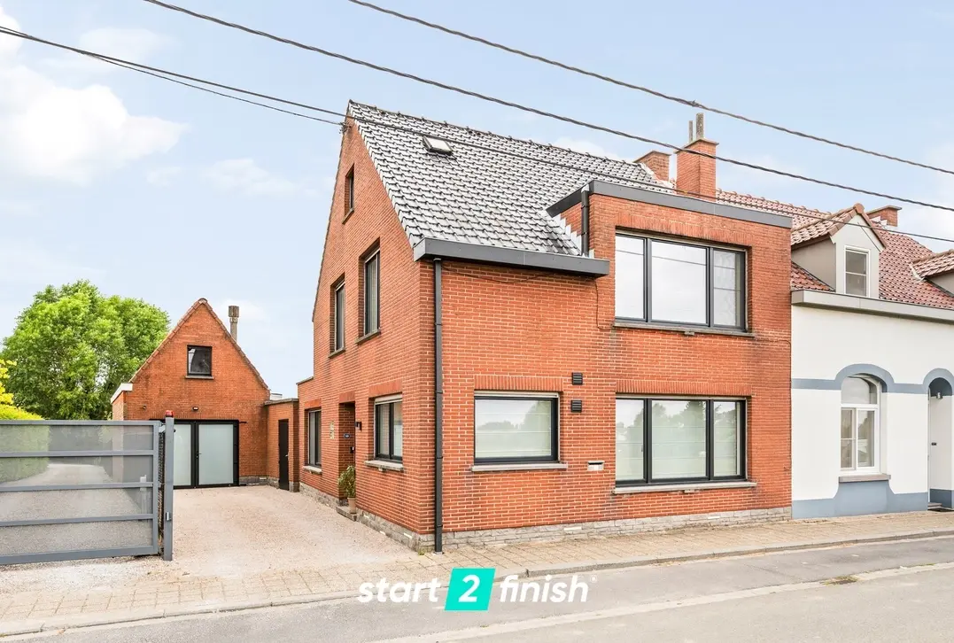 Gerenoveerde woning met prachtige vergezichten te Aalbeke! - Aalbeke - €299.000