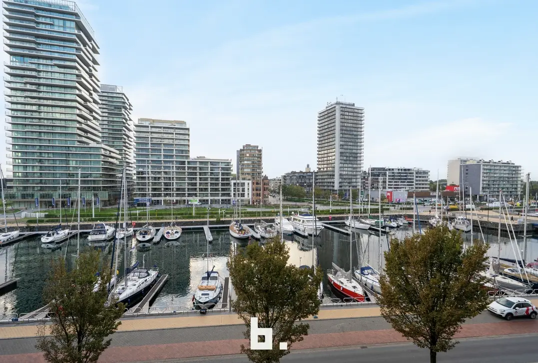 Prachtig gelegen appartement met frontaal zicht op de jachthaven - Oostende
