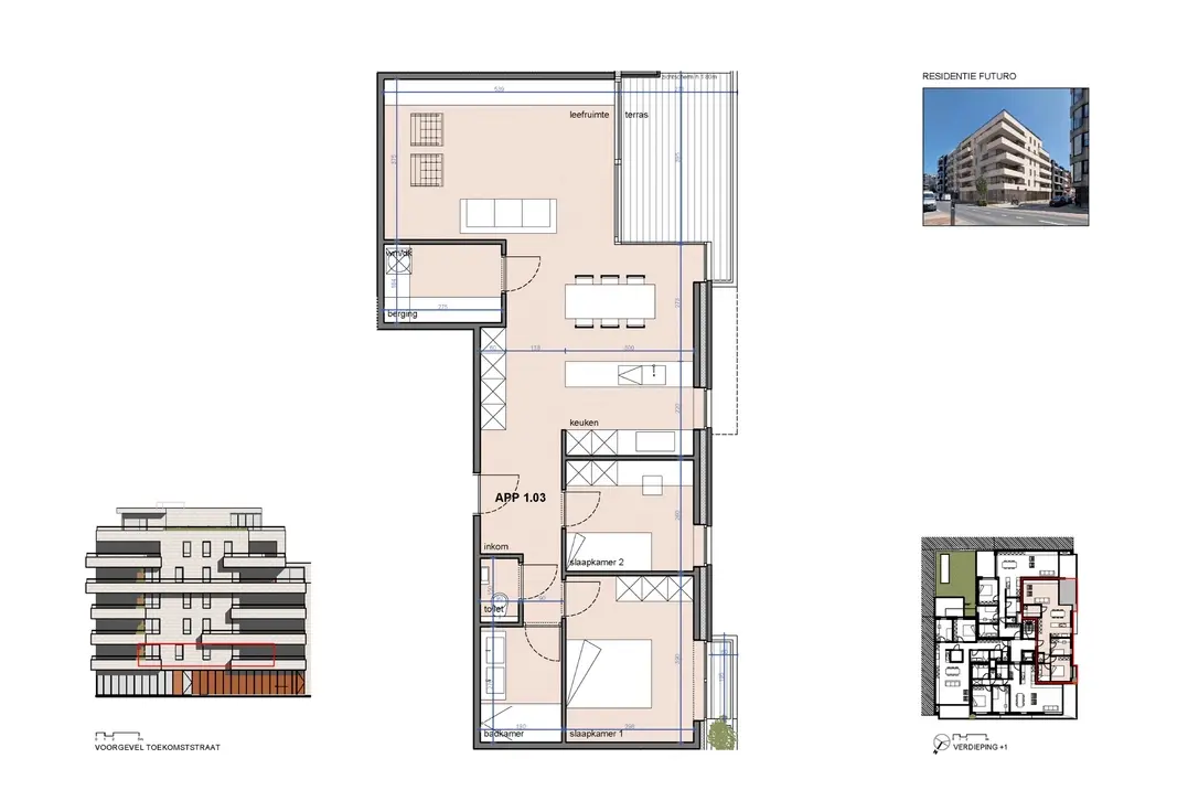 nieuwbouw appartement 2 slaapkamers te Oostende - Oostende