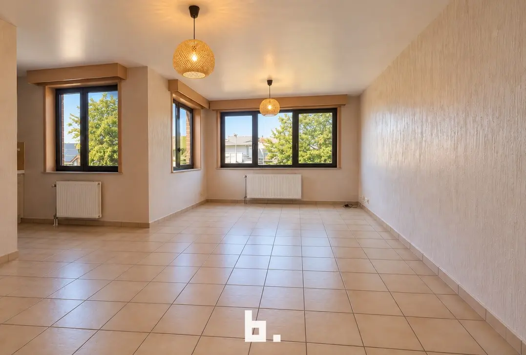 Ruim appartement met 2 slaapkamers en garagebox - Sint-Andries
