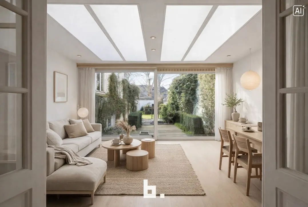 Handelshuis met woonst en tuin op toplocatie in centrum - Izegem