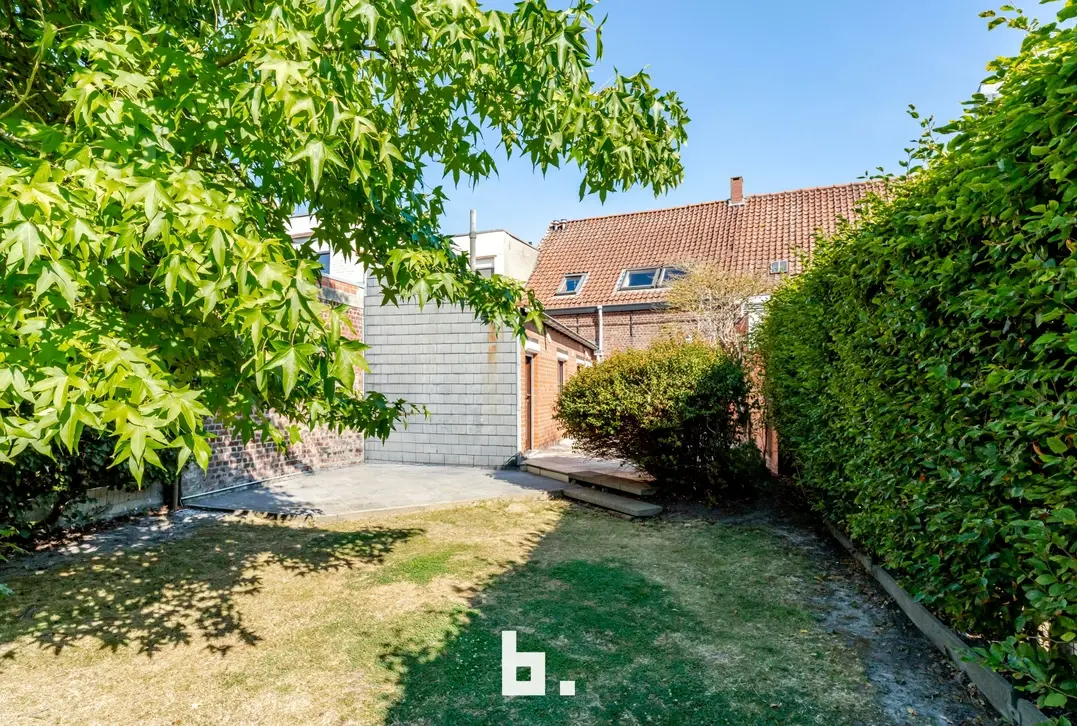 RIJWONING MET ZEER RUIME TUIN TE KOOP – HARELBEKE-STASEGEM - Harelbeke