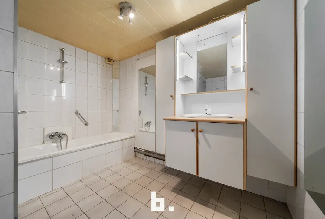 Te renoveren halfopen bebouwing 600m²met ruime tuin en garage op uitstekende ligging. - Sint-Andries