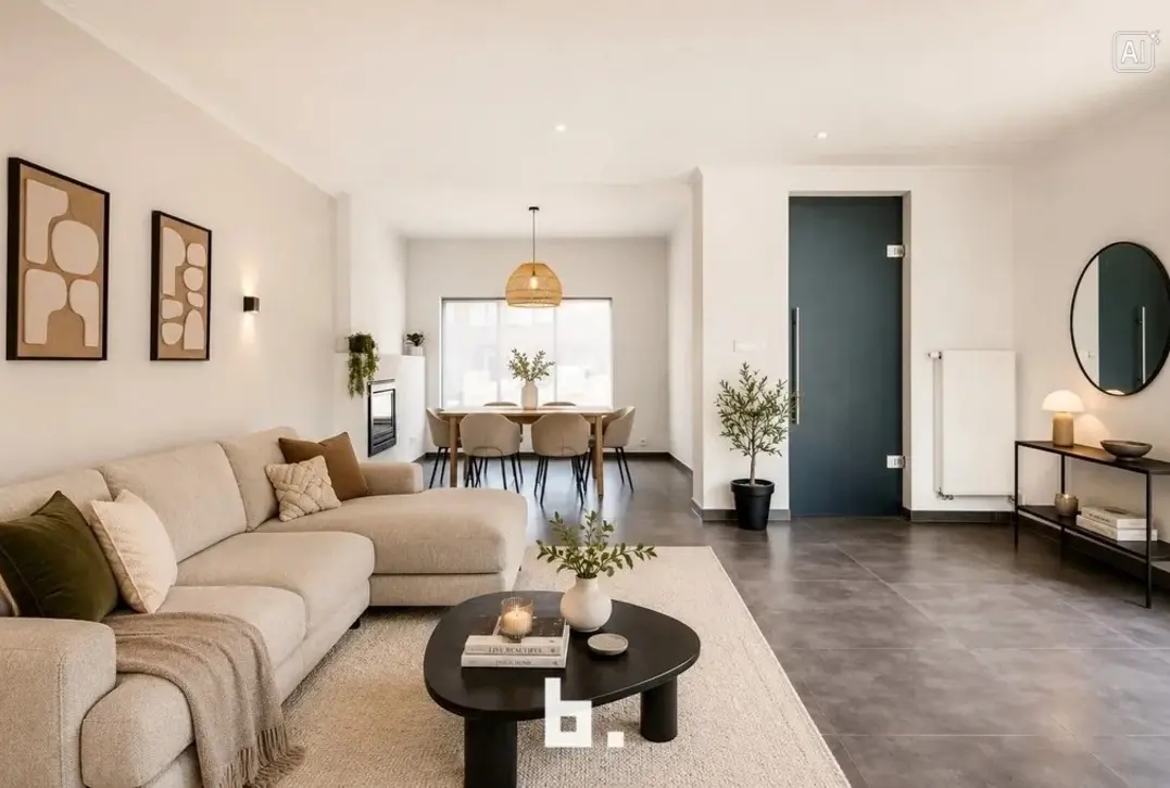 Instapklare halfopen bebouwing met 3 slaapkamers en garage! - Roeselare